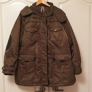 Plus Size Olive Green Winter Coat Penningtons